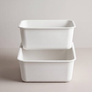 Stacking Sorter Baskets, Set of Two